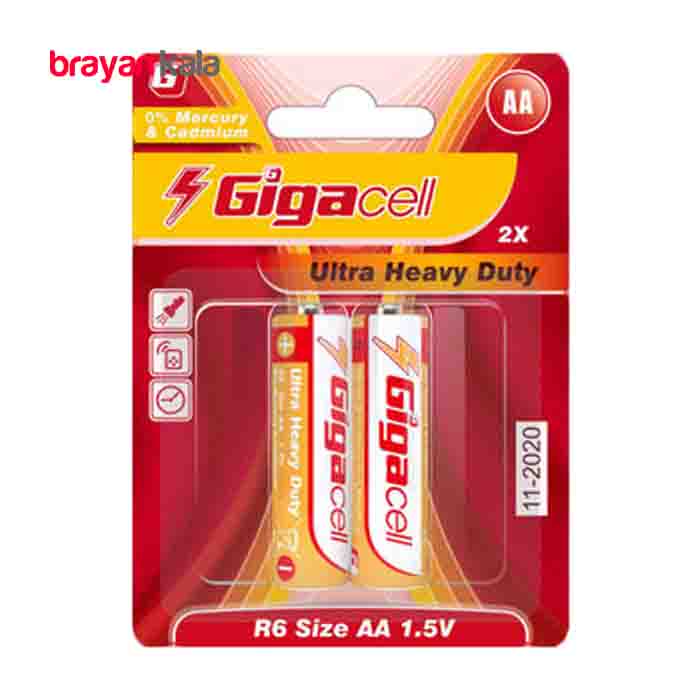عکس شماره:0 , باتری قلمی گیگاسل مدل Ultra Heavy Duty بسته دو عددی